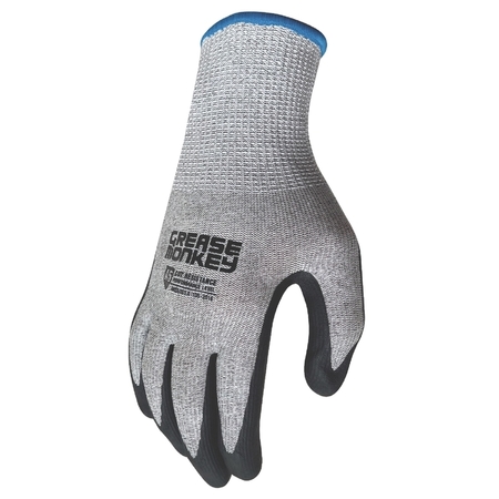 GREASE MONKEY GLOVE CUT RESIST GRY M 25561-26